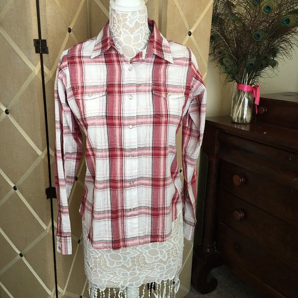 Wrangler Tops - Wrangler Button Down Blouse